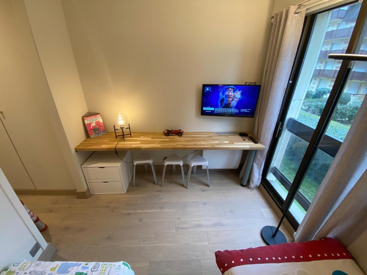 多维尔Magnifique Appart Standing Face Mer Centre A Pied公寓 外观 照片